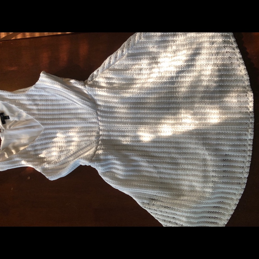 Classy white dress